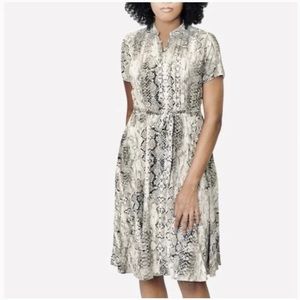 NWT Nanette snake print dress